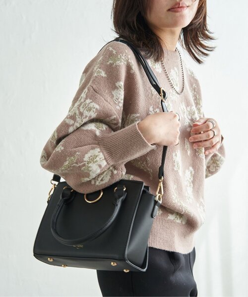 VENCEEXCHANGE(ヴァンスエクスチェンジ)の「シャロー2WAYミニトートバッグ(トートバッグ・レディース・ブラック/グレー/オフホワイト・FREE)」の20枚目の写真