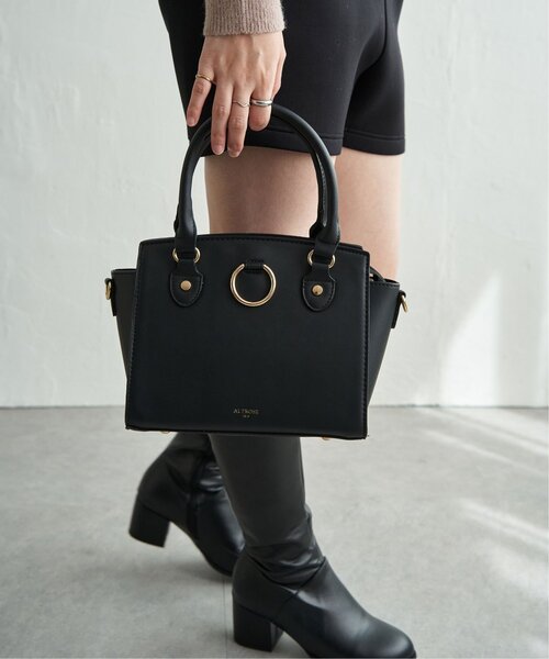 VENCEEXCHANGE(ヴァンスエクスチェンジ)の「シャロー2WAYミニトートバッグ(トートバッグ・レディース・ブラック/グレー/オフホワイト・FREE)」の22枚目の写真