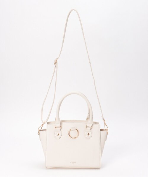 VENCEEXCHANGE(ヴァンスエクスチェンジ)の「シャロー2WAYミニトートバッグ(トートバッグ・レディース・ブラック/グレー/オフホワイト・FREE)」の5枚目の写真