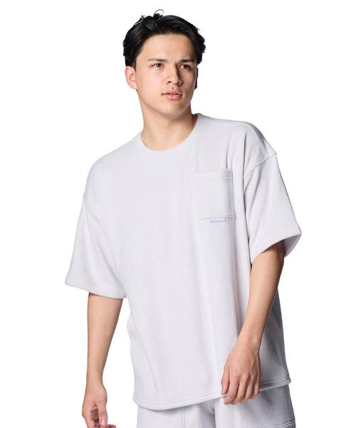 UNDER ARMOUR(アンダーアーマー)の「UAパイル ショートスリーブ Tシャツ(ライフスタイル/メンズ)(Tシャツ/カットソー・メンズ・ベージュ・XL/S/L/2XL/M)」の6枚目の写真
