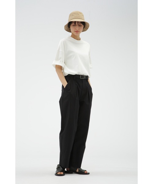 MARGARET HOWELL（マーガレットハウエル）の「COTTON LINEN PLAIN WEAVE（ハット・レディース・ベージュ系その他3/ネイビー系1・FREE）」の6枚目の写真