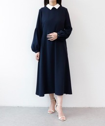 Sirin（シリン）の「【2way】Aラインパフスリーブワンピース（ワンピース）」