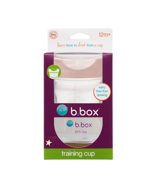 b.box（ビーボックス）の「b.box/ Training Cup トレーニングカップ（コップ飲み練習用アイテム）（マグ/哺乳瓶/お食事グッズ・キッズ・セージグリーン/グレイッシュブルー/ベビーピンク・ONESIZE）」の9枚目の写真
