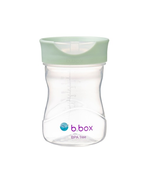 b.box（ビーボックス）の「b.box/ Training Cup トレーニングカップ（コップ飲み練習用アイテム）（マグ/哺乳瓶/お食事グッズ・キッズ・セージグリーン/グレイッシュブルー/ベビーピンク・ONESIZE）」の12枚目の写真