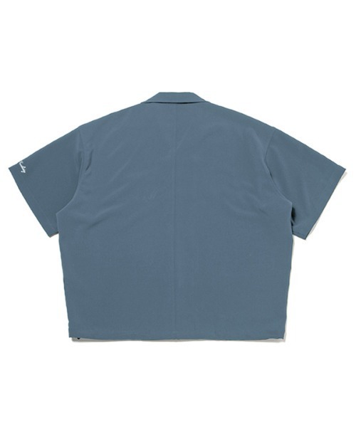 430(フォーサーティ)の「mhs2379- S/S POLY OC WIDE SHIRT ワイドシャツ(シャツ/ブラウス・メンズ・ブラック/ネイビー/ブルーグレー/マスタード・0/1/2/3)」の17枚目の写真