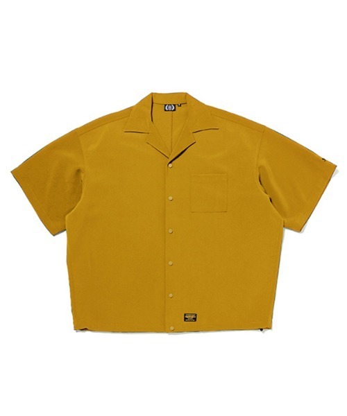 430(フォーサーティ)の「mhs2379- S/S POLY OC WIDE SHIRT ワイドシャツ(シャツ/ブラウス・メンズ・ブラック/ネイビー/ブルーグレー/マスタード・0/1/2/3)」の18枚目の写真