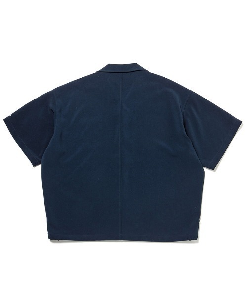 430(フォーサーティ)の「mhs2379- S/S POLY OC WIDE SHIRT ワイドシャツ(シャツ/ブラウス・メンズ・ブラック/ネイビー/ブルーグレー/マスタード・0/1/2/3)」の20枚目の写真