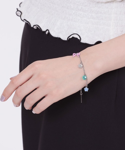 mariestelle様9点＋レクタングルチャーム 　全10点 チャームMIX ブレスレット（ブレスレット）｜MARY QUANT（マリー