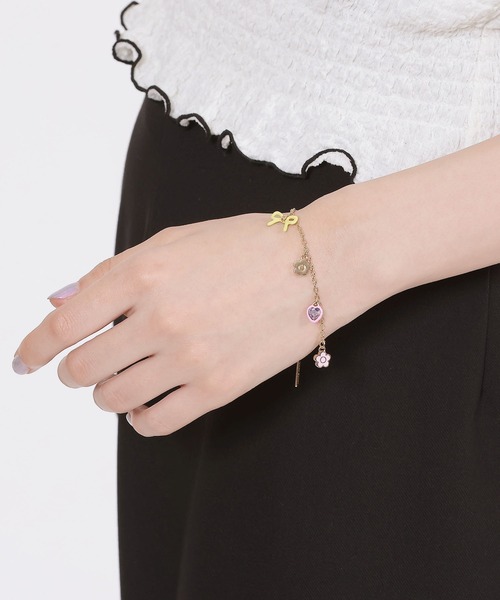 MARY QUANT（マリークワント）の「チャームMIX ブレスレット（ブレスレット・レディース・ゴールド/シルバー・FREE）」の8枚目の写真