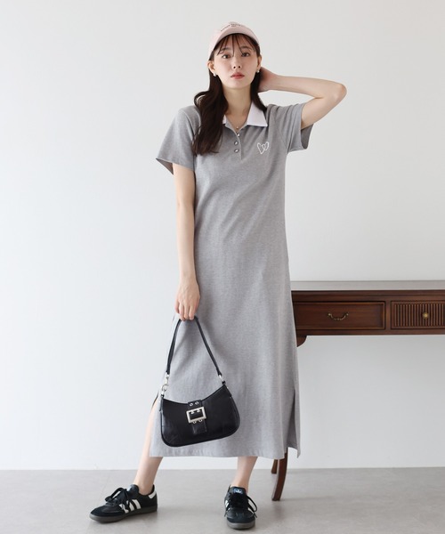 ESSENTIAL TENNIS CLUB ポロシャツワンピース ハーフスリーブ ニット ポロシャツ (MENS) | new balance golf