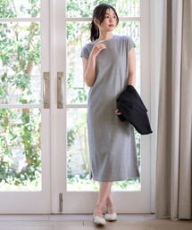 ANY（エニィ）の「汗ジミ防止テレコワンピース（ワンピース）」