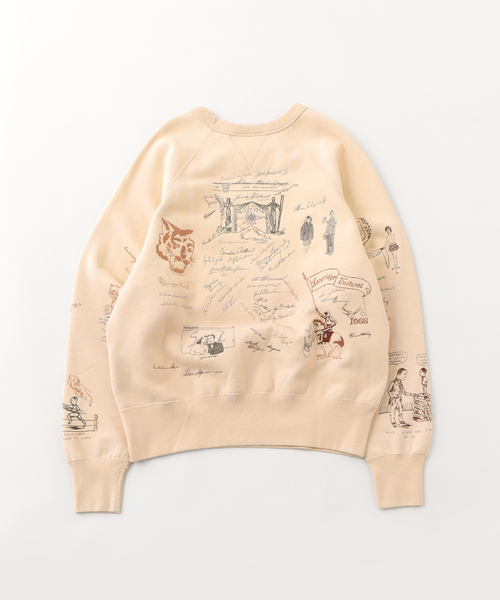 セール】Samuel Zelig / サミュエル ゼリグ Yearbook Crew Sweat