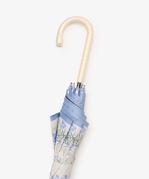 Afternoon Tea（アフタヌーンティー）の「【UVカット率・遮光率100%生地使用】紫陽花 晴雨兼用長傘 日傘（長傘・レディース・ブルー・ONE SIZE）」の4枚目の写真