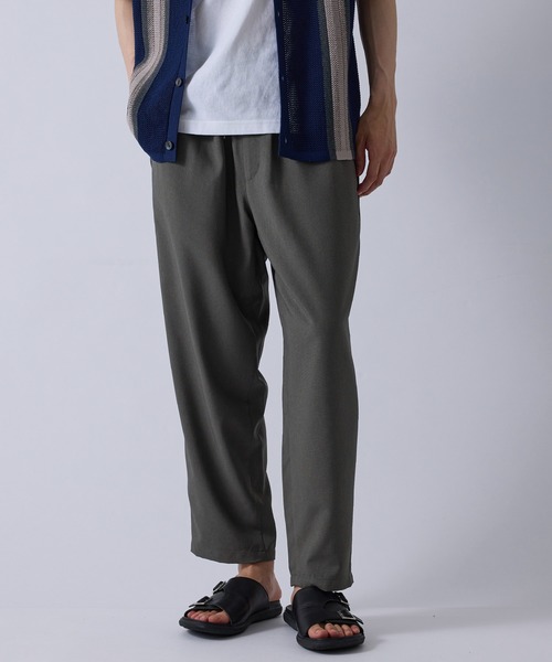 LE CERCLE par rope'（ルセルクルパーロペ）の「ドライポリワイドテーパードパンツ/軽量（その他パンツ・メンズ・グレー/ブラック/ベージュ・L/LL/M）」の11枚目の写真