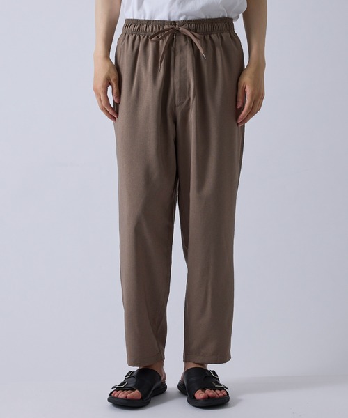 LE CERCLE par rope'（ルセルクルパーロペ）の「ドライポリワイドテーパードパンツ/軽量（その他パンツ・メンズ・グレー/ブラック/ベージュ・L/LL/M）」の21枚目の写真