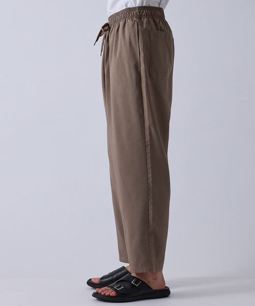 LE CERCLE par rope'（ルセルクルパーロペ）の「ドライポリワイドテーパードパンツ/軽量（その他パンツ・メンズ・グレー/ブラック/ベージュ・L/LL/M）」の5枚目の写真