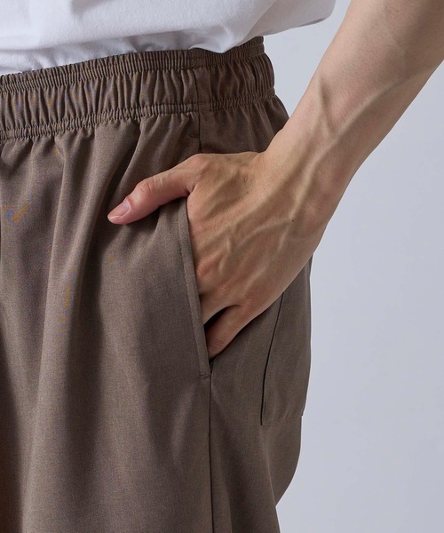 LE CERCLE par rope'（ルセルクルパーロペ）の「ドライポリワイドテーパードパンツ/軽量（その他パンツ・メンズ・グレー/ブラック/ベージュ・L/LL/M）」の7枚目の写真