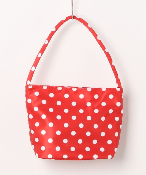 WEGO（ウィゴー）の「WEGO/ドット柄ワンハンドバッグ（ハンドバッグ・レディース・ホワイト/レッド/ブラック・FREE）」の16枚目の写真