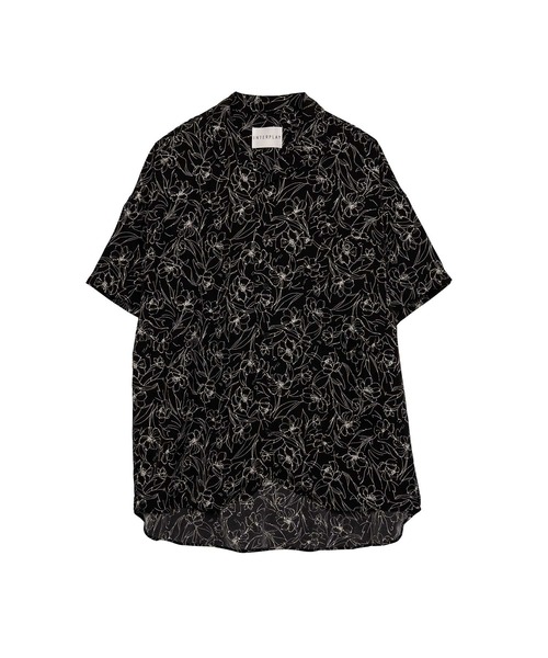 INTERPLAY（インタープレイ）の「【INTERPLAY】Open Collar S/S Over Size Shirt【2】（シャツ/ブラウス・メンズ・グレー系その他2/グレー系その他3/グレー系その他4/グリーン系その他/グリーン系その他3/その他1/その他2/ホワイト系その他3/ベージュ系その他/ベージュ系その他2/ブラック系その他2/グレー系その他/ピンク系その他/ホワイト系その他2/ホワイト系その他4/オレンジ系その他/ブラック×ホワイト/サックスブルー系/ブラック/ホワイト/ブルー・FREE）」の8枚目の写真