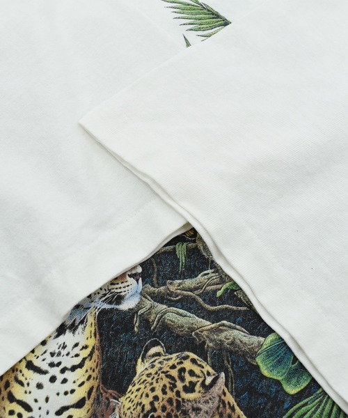 VINTAGE（ヴィンテージ）の「【USED】90’s H.L.Miller “AMAZON” アニマル Tシャツ USA製（Tシャツ/カットソー・メンズ・ホワイト・LARGE）」の10枚目の写真