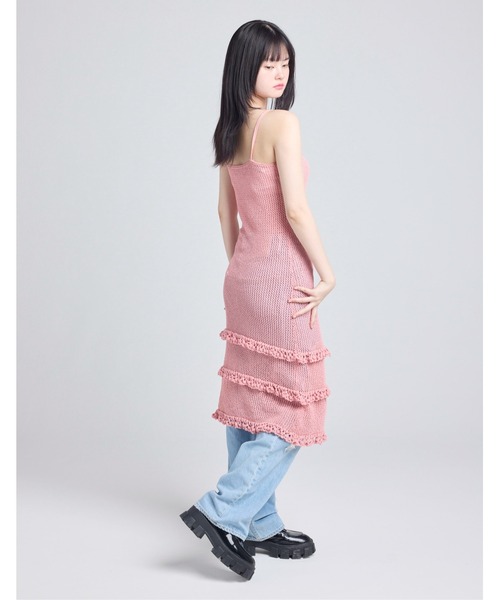 Little sunny bite（リトルサニーバイト）の「knit long dress（ニット/セーター・レディース・ピンク/ブルー/グリーン・FREE）」の15枚目の写真