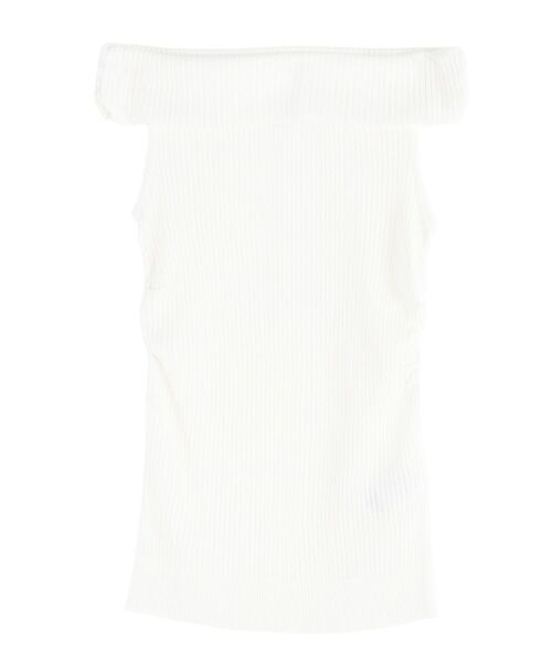 EVRIS（エヴリス）の「オフショルニットチュニック（ニット/セーター・レディース・ホワイト/ブラウン/ブラック・FREE）」の15枚目の写真