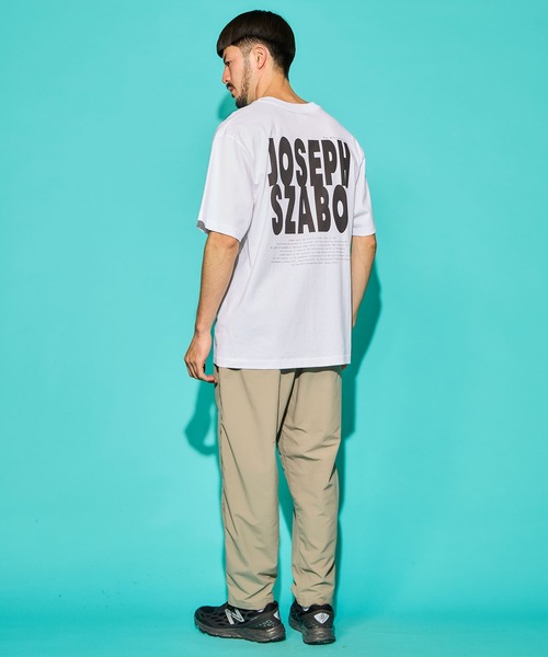 WALLA WALLA SPORT(ワラワラスポーツ)の「PRINTABLE TUBE TEE / JOSEPH SZABO “KISS” /プリンタブル チューブ ティー / ジョセフ スザボ "キッス"(Tシャツ/カットソー・メンズ・ホワイト/スミクロ・MEDIUM/LARGE/X-LARGE/SMALL)」の4枚目の写真
