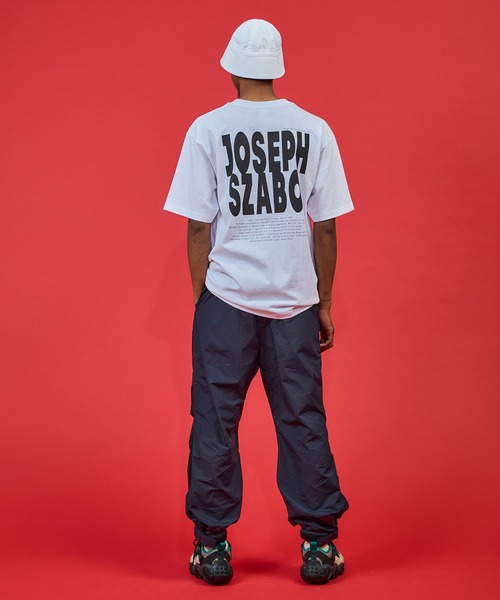 WALLA WALLA SPORT(ワラワラスポーツ)の「PRINTABLE TUBE TEE / JOSEPH SZABO “KISS” /プリンタブル チューブ ティー / ジョセフ スザボ "キッス"(Tシャツ/カットソー・メンズ・ホワイト/スミクロ・MEDIUM/LARGE/X-LARGE/SMALL)」の8枚目の写真