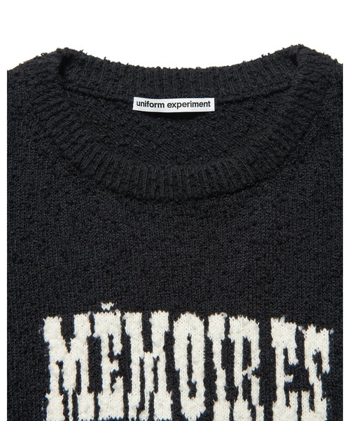 ASGER JORN: MEMOIRES JACQUARD KNIT（ニット/セーター