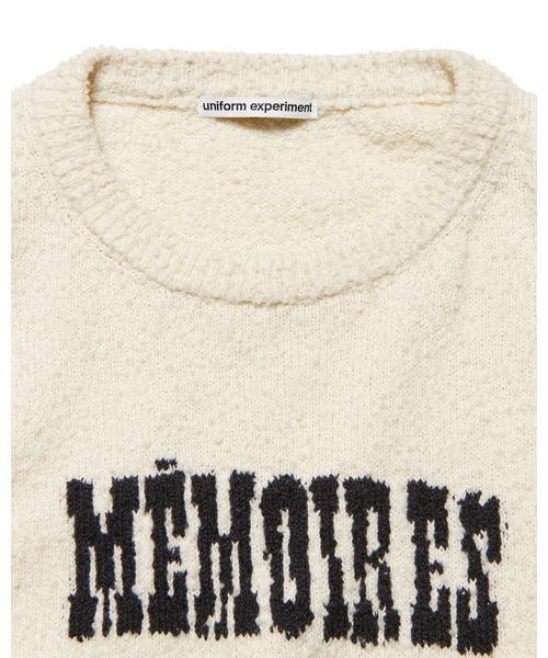 ASGER JORN: MEMOIRES JACQUARD KNIT（ニット/セーター