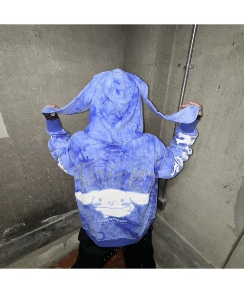 PSYNYXX×シナモロールコラボZIPパーカー（パーカー）｜PSYNYXX