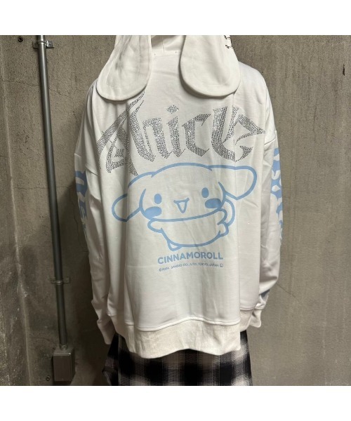 PSYNYXX×シナモロールコラボZIPパーカー（パーカー）｜PSYNYXX