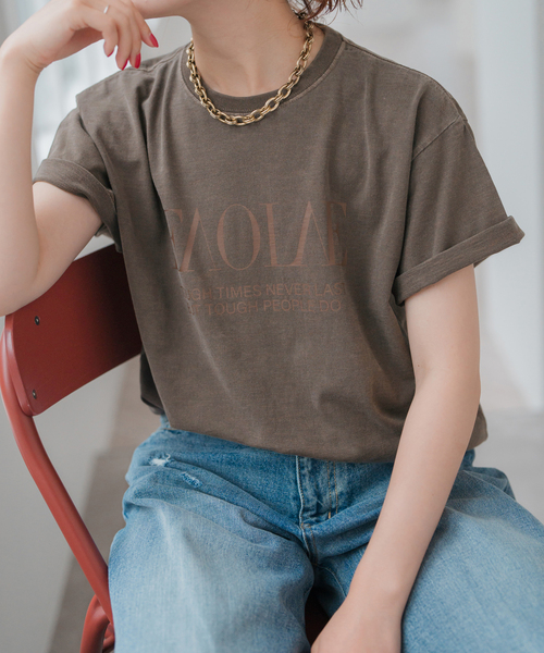 新品　スピックアンドスパン スクリーンスターズ ロゴTee Tシャツ SCREEN STARS/スクリーンスターズ ロゴTee（Tシャツ/カットソー
