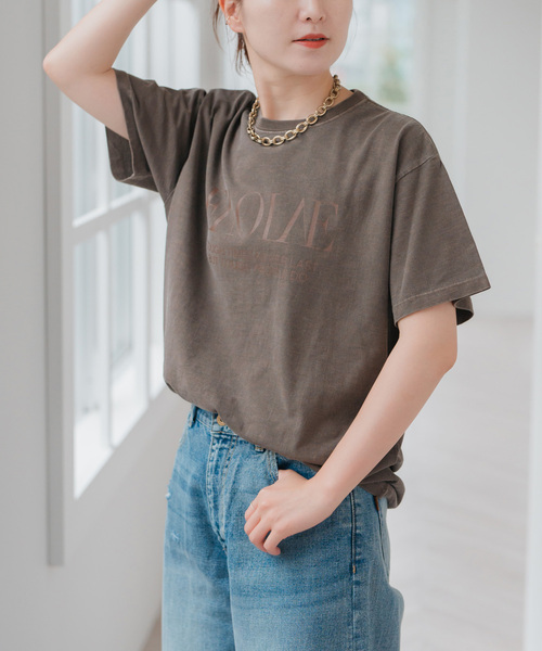 スピックアンドスパン　スクリーンスターズ　ロゴTee SCREEN STARS/スクリーンスターズ ロゴTee（Tシャツ／カットソー