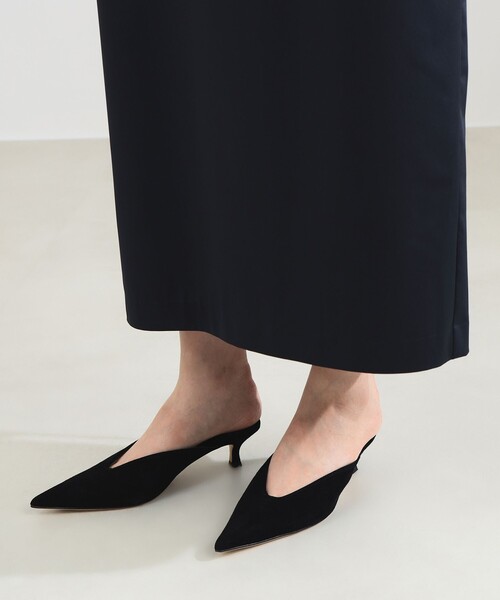 Demi-Luxe BEAMS（デミルクス ビームス）の「【1/15再値下げ】エディター東原妙子 × Demi-Luxe BEAMS / シャイニー キャミソール ワンピース（ワンピース・レディース・ネイビー/オリーブ・36/38）」の22枚目の写真