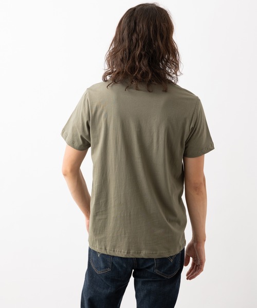 merc london（メルクロンドン）の「Merc London メルクロンドン レコードグラフィックプリントTシャツ（Tシャツ/カットソー・メンズ・カーキ/テラコッタ・MEDIUM/LARGE/X-LARGE/SMALL）」の4枚目の写真