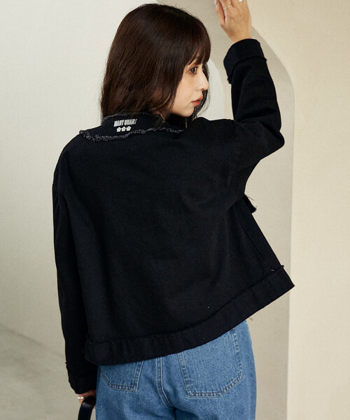 MARY QUANT × PUBLUX/マリークワント フラワーモチーフ釦 ノー