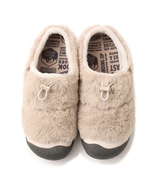 KEEN(キーン)の「KEEN HOWSER III SLIDE / キーン ハウザースリー スライド(スニーカー・レディース・アイボリー・25.0cm/24.5cm/24.0cm/23.5cm/23.0cm)」の2枚目の写真