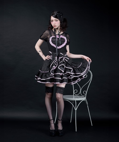 アバンチュウム My only Doll fril skirt My only Doll frill skirt – AVENCHUMU （アバンチュウム）