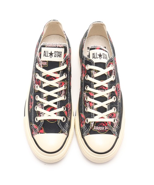 CONVERSE（コンバース）の「CONVERSE ALL STAR AGED LG OX / JURASSIC PARK / コンバース オールスター エイジド LG オックス / ジュラシックパーク（スニーカー・メンズ・ブラック・30.0cm/29.0cm/28.0cm/27.5cm/27.0cm/26.5cm/26.0cm/25.5cm）」の2枚目の写真