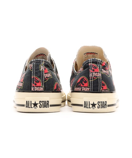 CONVERSE（コンバース）の「CONVERSE ALL STAR AGED LG OX / JURASSIC PARK / コンバース オールスター エイジド LG オックス / ジュラシックパーク（スニーカー・メンズ・ブラック・30.0cm/29.0cm/28.0cm/27.5cm/27.0cm/26.5cm/26.0cm/25.5cm）」の3枚目の写真