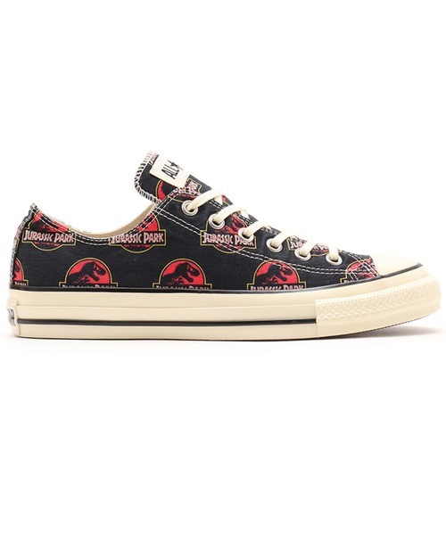 CONVERSE（コンバース）の「CONVERSE ALL STAR AGED LG OX / JURASSIC PARK / コンバース オールスター エイジド LG オックス / ジュラシックパーク（スニーカー・メンズ・ブラック・30.0cm/29.0cm/28.0cm/27.5cm/27.0cm/26.5cm/26.0cm/25.5cm）」の5枚目の写真