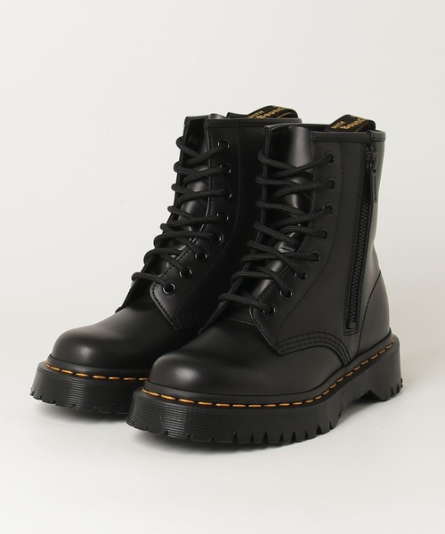 ドクターマーチン DR.MARTENS 1460 BEX 23.5 1460 Bex Pisa Leather Lace Up Boots in Black | Dr. Martens