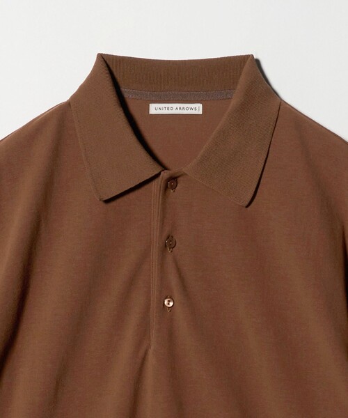 UNITED ARROWS(ユナイテッドアローズ)の「クレスポ カノコ モダン ポロシャツ(ポロシャツ・メンズ・ライトブルー/ダークグレー/ブラウン系・XL/M/S/L)」の15枚目の写真