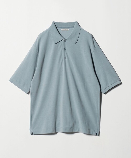 UNITED ARROWS(ユナイテッドアローズ)の「クレスポ カノコ モダン ポロシャツ(ポロシャツ・メンズ・ライトブルー/ダークグレー/ブラウン系・XL/M/S/L)」の6枚目の写真