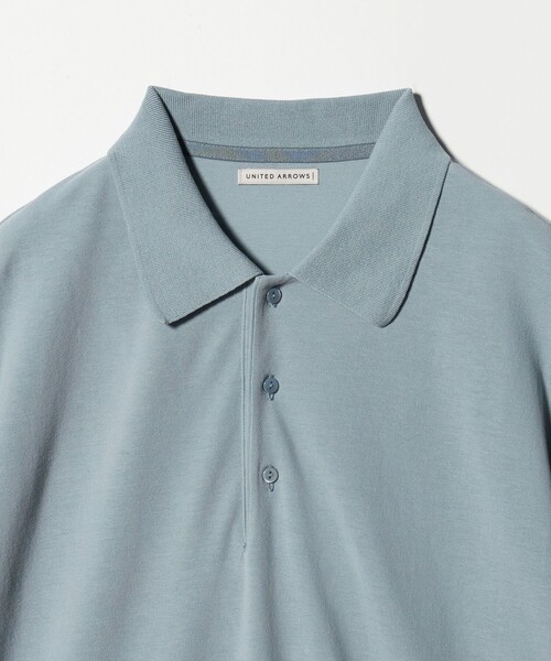 UNITED ARROWS(ユナイテッドアローズ)の「クレスポ カノコ モダン ポロシャツ(ポロシャツ・メンズ・ライトブルー/ダークグレー/ブラウン系・XL/M/S/L)」の8枚目の写真