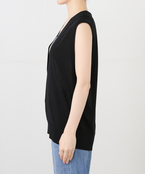 DeuxiemeClasse Shakecode V/Nベスト shake code Vネック ベスト（ニット/セーター）｜Deuxieme Classe