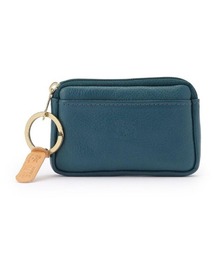 【新品未使用】イルビゾンテ コインケース ☆ エメラルド（グリーン）☆ IL BISONTE / ネックコインケース / 2024 AUTUMN WINTER（コイン