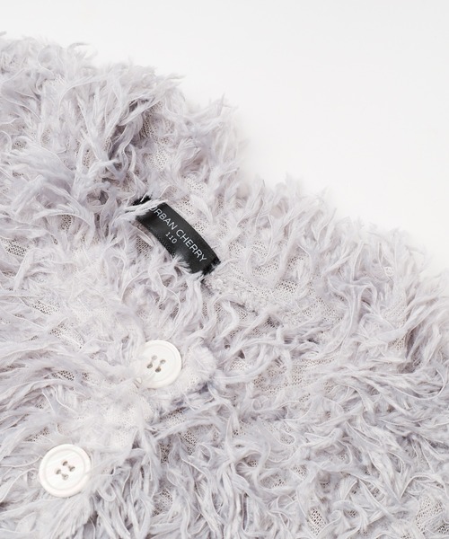 URBAN CHERRY(アーバンチェリー)の「エンジェルフェザークロップドカーディガン(Tシャツ/カットソー・キッズ・アイボリー/ブラック/ブルー・110cm/120cm/130cm/140cm/150cm)」の15枚目の写真