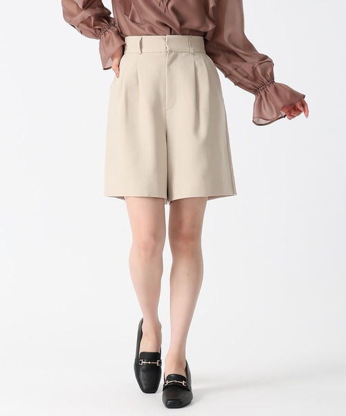 31 Sons de mode(トランテアン ソン ドゥ モード)の「ベルト付ショートパンツ(その他パンツ・レディース・ベージュ/ブラウン・S/M)」の12枚目の写真